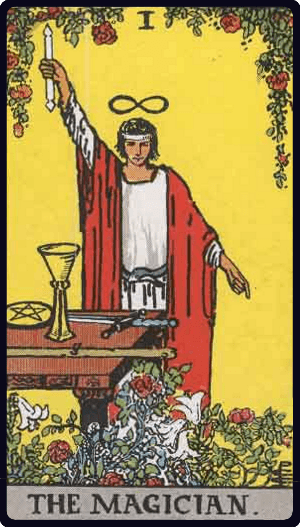 Büyücü tarot kartı