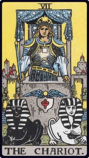 Savaş Arabası tarot kartı