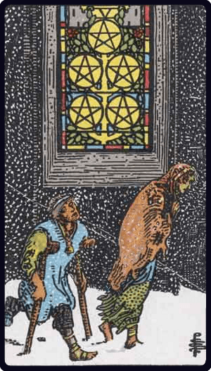 Tılsım Beşlisi tarot kartı
