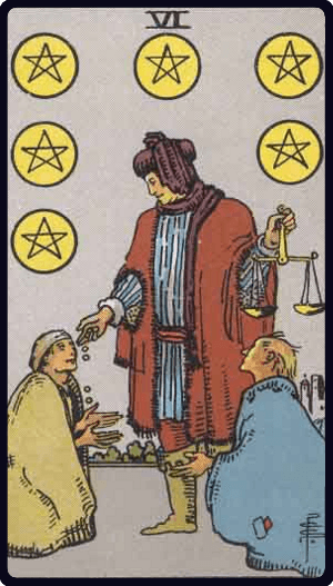 Tılsım Altılısı tarot kartı