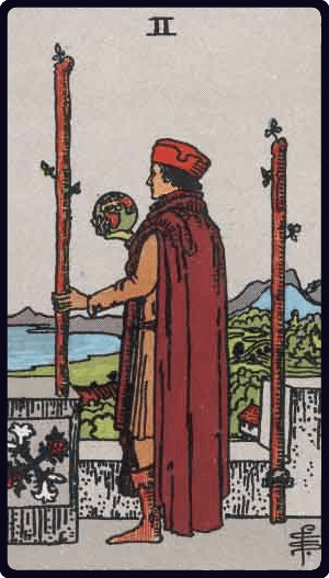 Asa İkilisi tarot kartı
