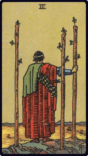Asa Üçlüsü tarot kartı