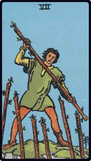 Asa Yedilisi tarot kartı